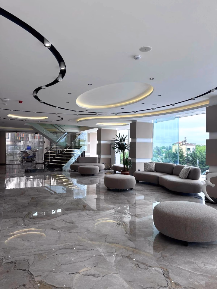 Clinic lounge and seating area